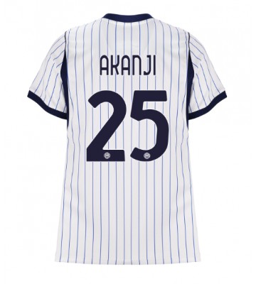 Inter Milan Manuel Akanji #25 Udebanetrøje Dame 2026-27 Kortærmet Inter Milan Manuel Akanji #25 Udebanetrøje Dame 2026-27 Kortærmet